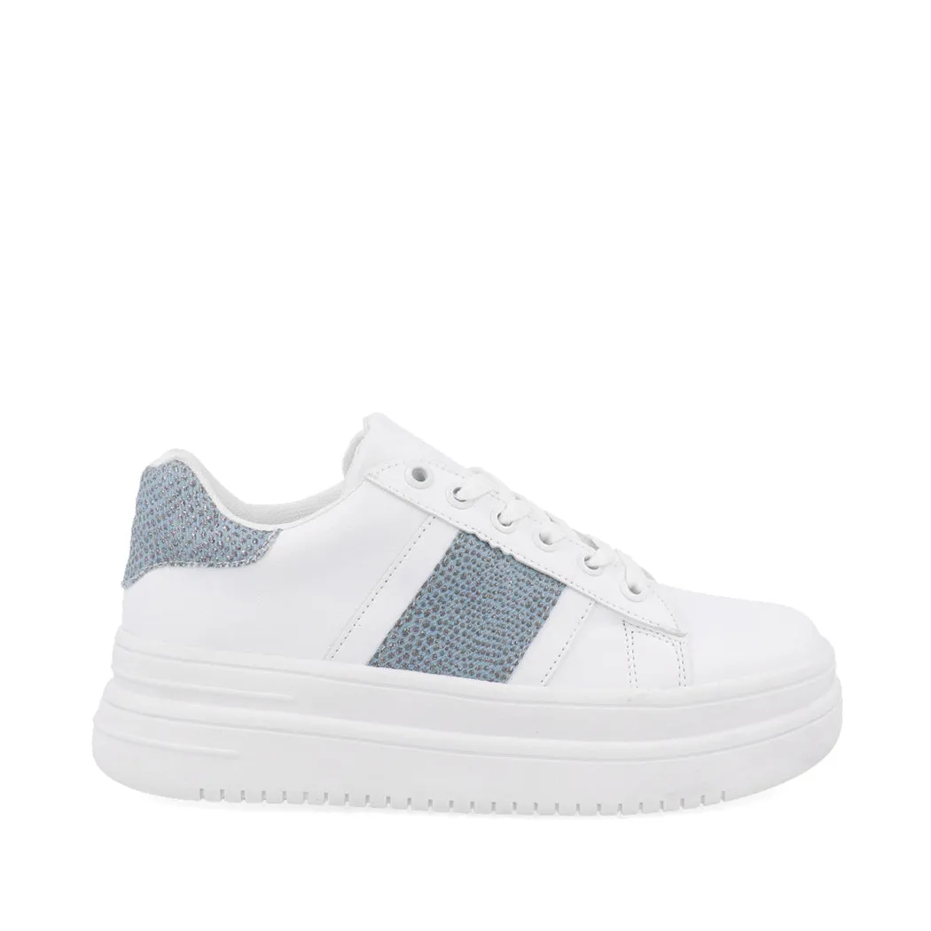 Tenis Urbano Trender Color Blanco Para Mujer