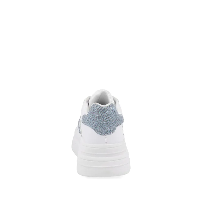 Tenis Urbano Trender Color Blanco Para Mujer