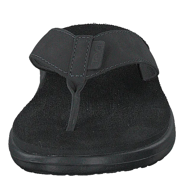 Teva Voya Flip Leather Black