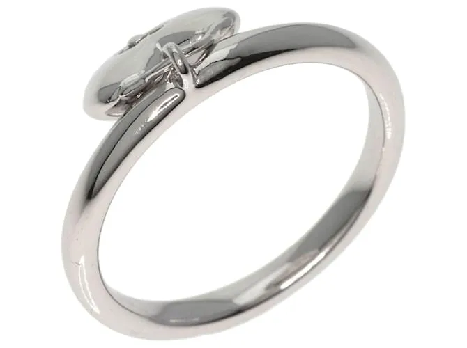 Tiffany & Co Anillo de diamante 3P en forma de corazón Tiffany 