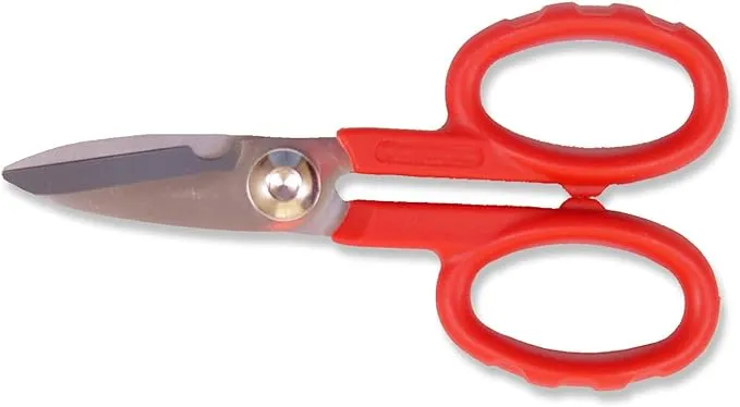 Tijera Electricista anillas grandes/5½” – 14 cm. Blister 1 ud. BRINOX C515630