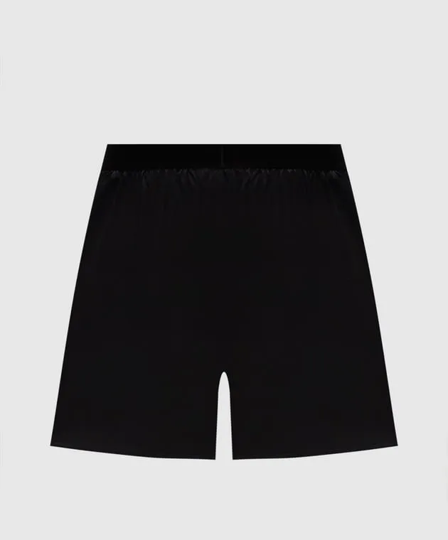 Tom Ford Black silk boxer briefs