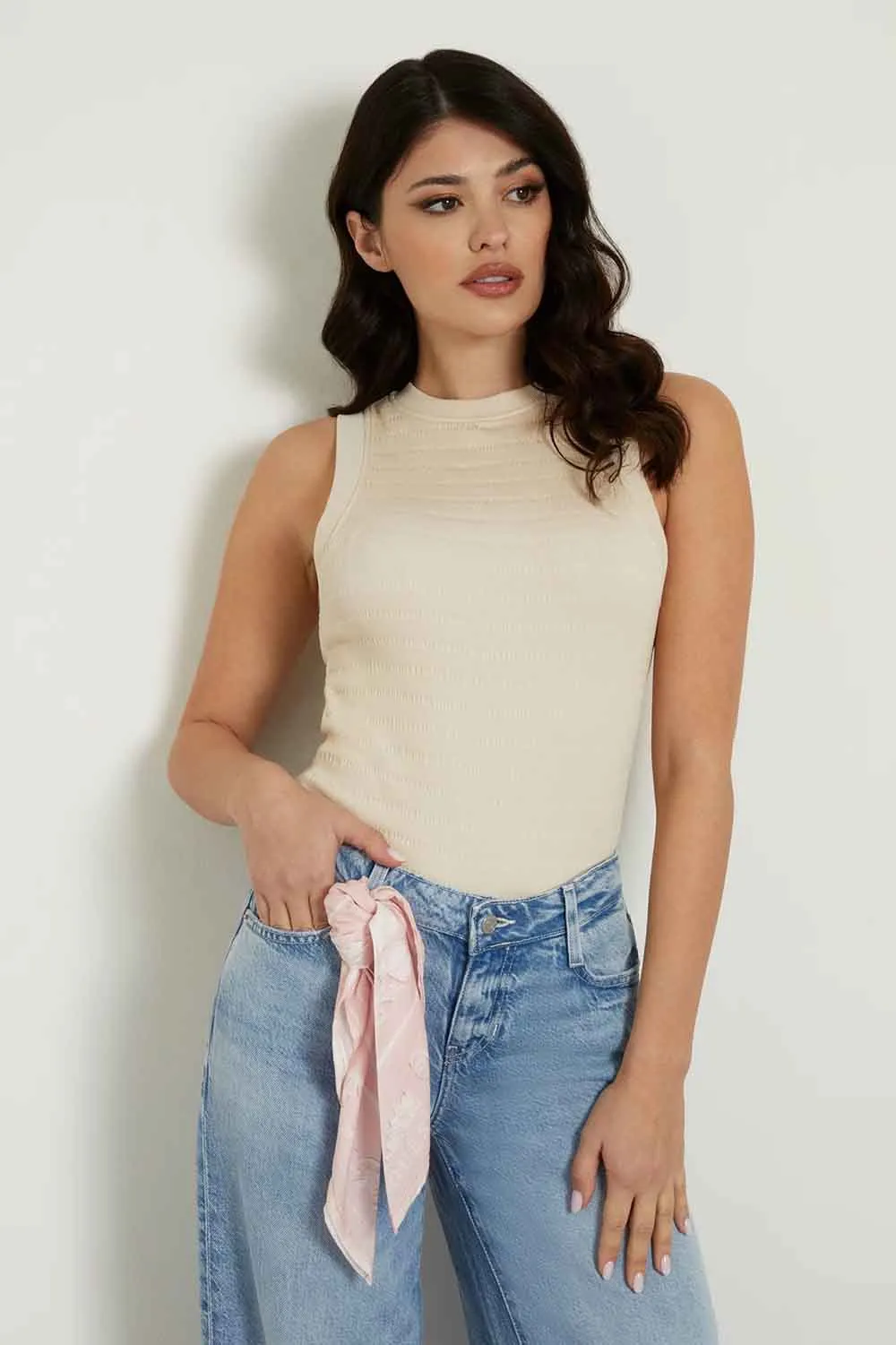 Top para mujer de Guess Jeans – W4GP09KC790