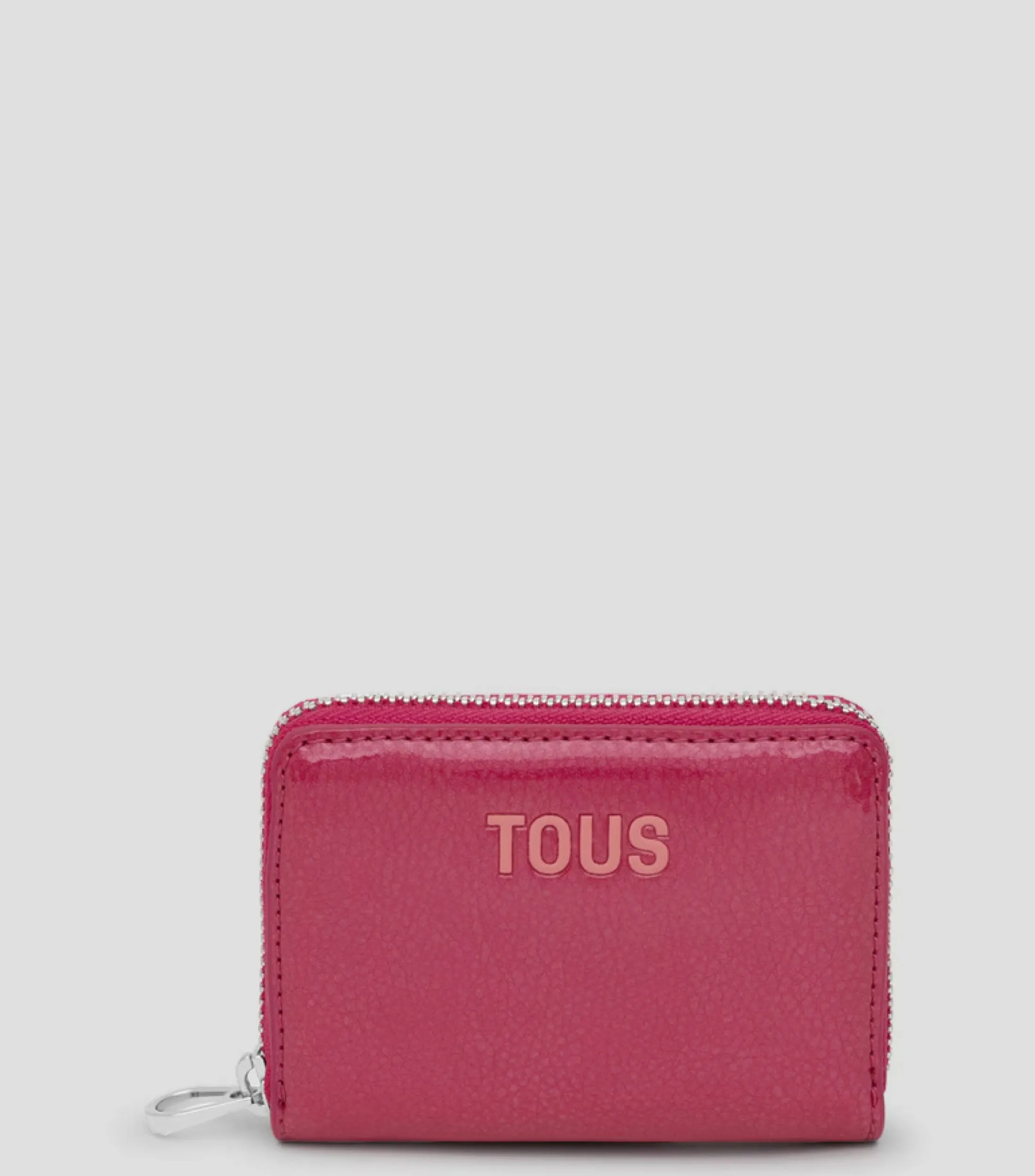 Tous Monedero Fucsia New Dorp con logo Mujer