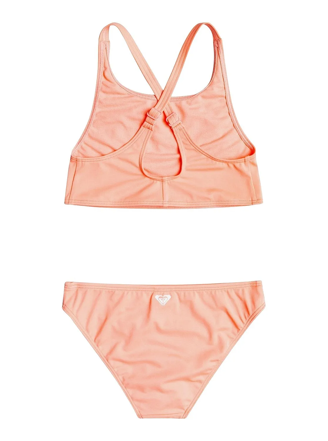 TRAJE DE BAñO ROXY JUST GOOD VIBES CROP TOP  MGE0/DESERT FLOWER  GIRL´S