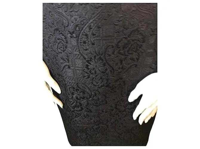 Traje Luisa Spagnoli brocado Negro 