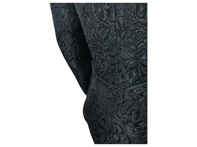 Traje Luisa Spagnoli brocado Negro 