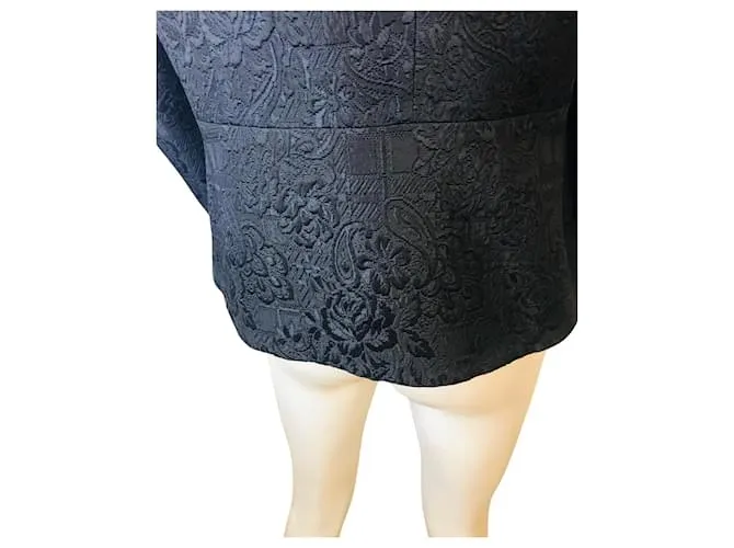 Traje Luisa Spagnoli brocado Negro 
