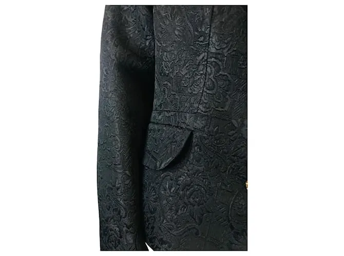 Traje Luisa Spagnoli brocado Negro 