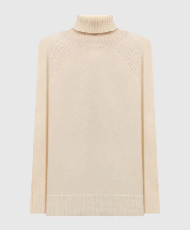 Twinset Beige wool and cashmere sweater