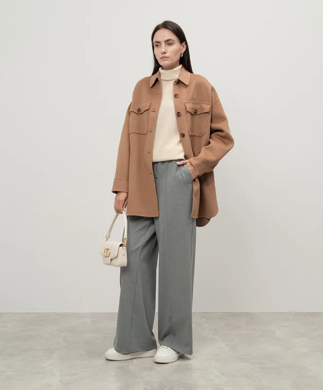 Twinset Beige wool and cashmere sweater