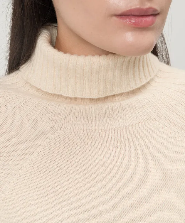 Twinset Beige wool and cashmere sweater