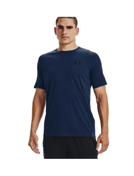 UNDER ARMOUR Camiseta Sportstyle Hombre Academy/Black