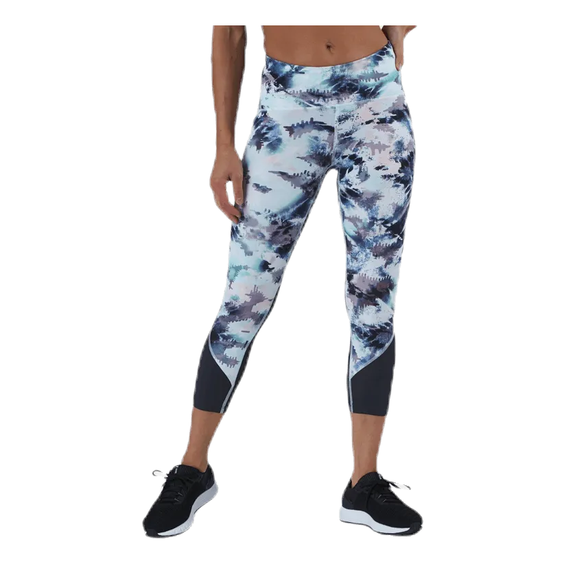 Under Armour Fly Fast Printed Crop Blue