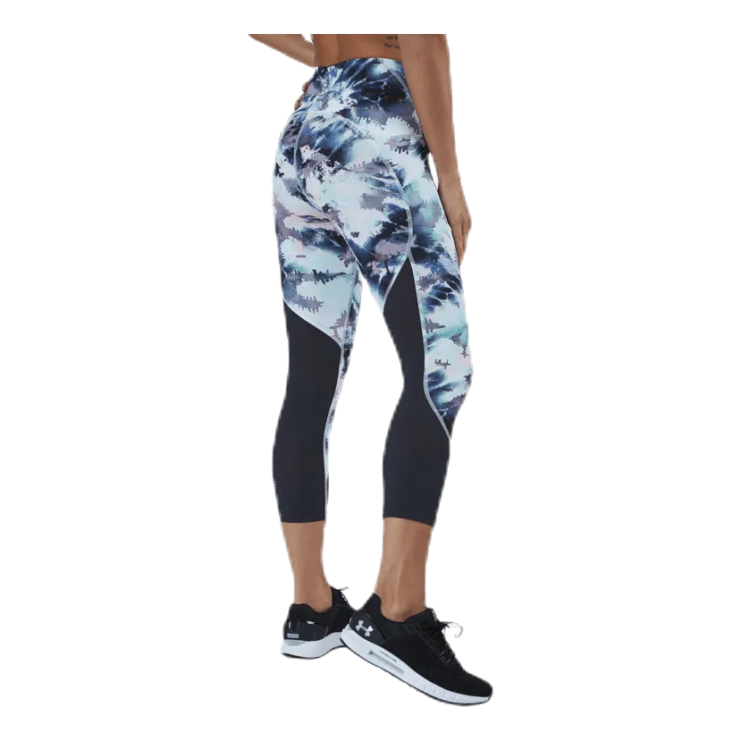 Under Armour Fly Fast Printed Crop Blue