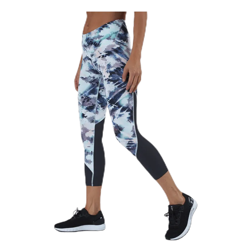 Under Armour Fly Fast Printed Crop Blue