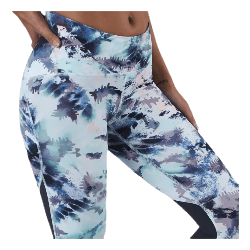 Under Armour Fly Fast Printed Crop Blue