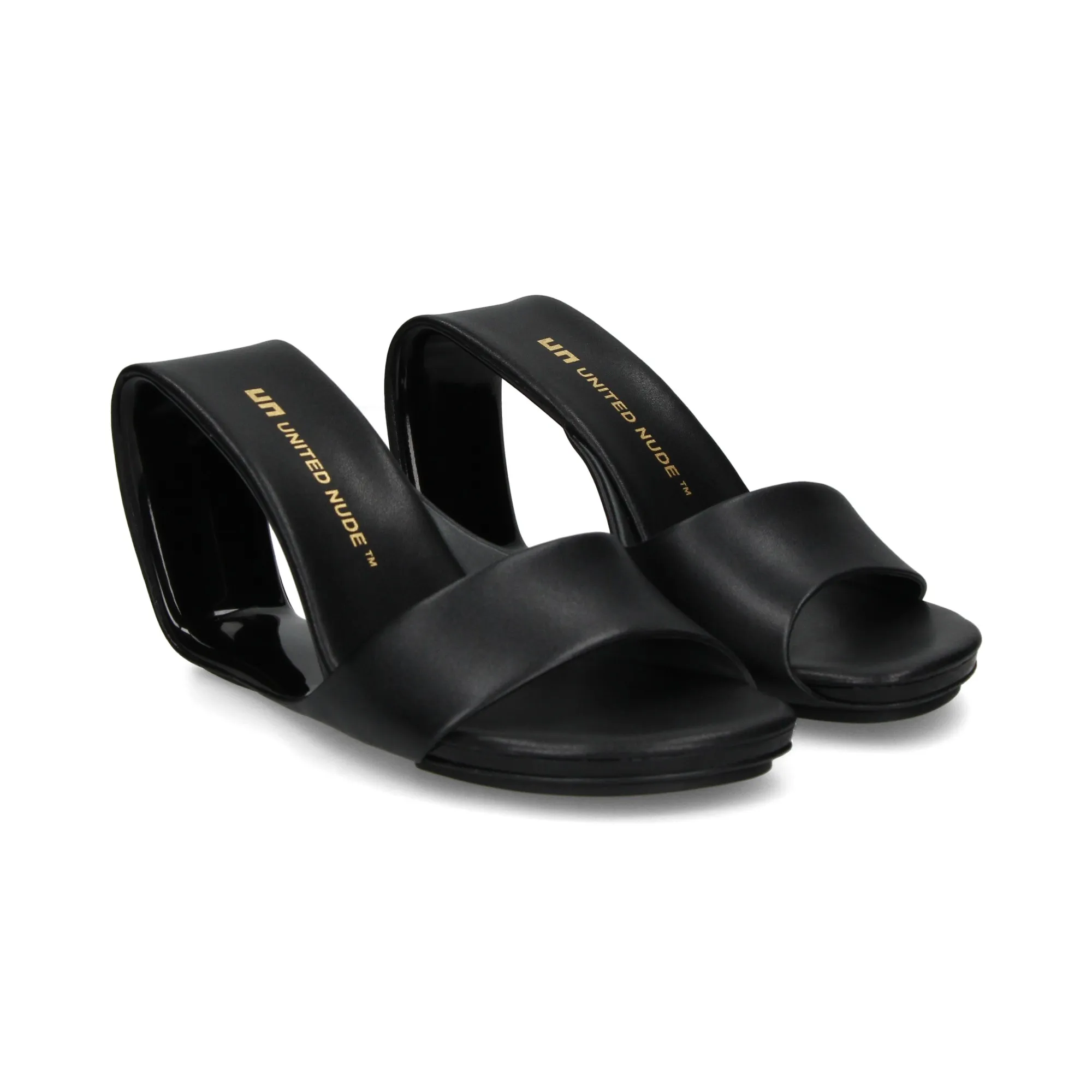 UNITED NUDE Sandalias cuña de Mujer NEGRO