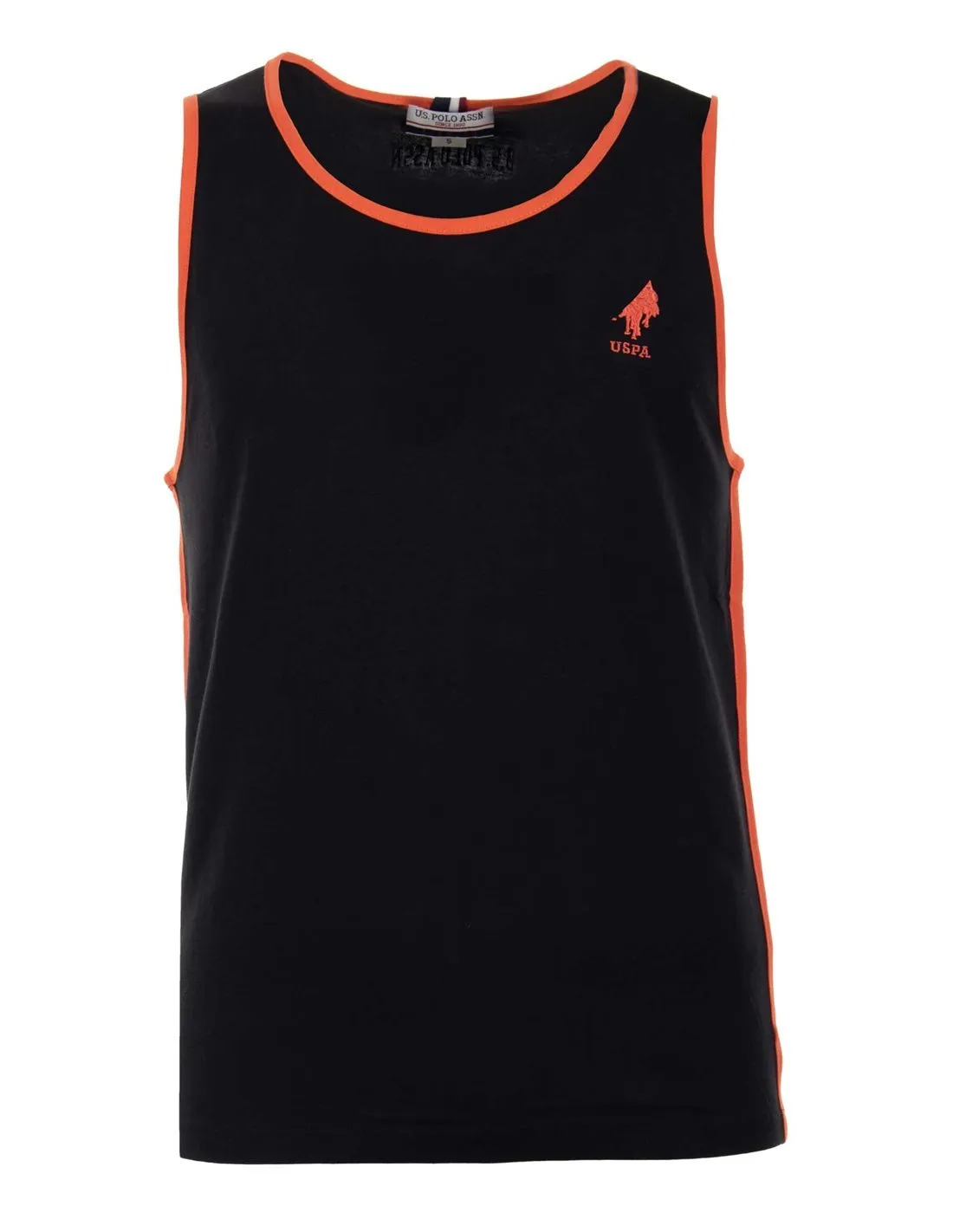 US POLO ASSN  CAMISETA NEGRA 65276 HOMBRE