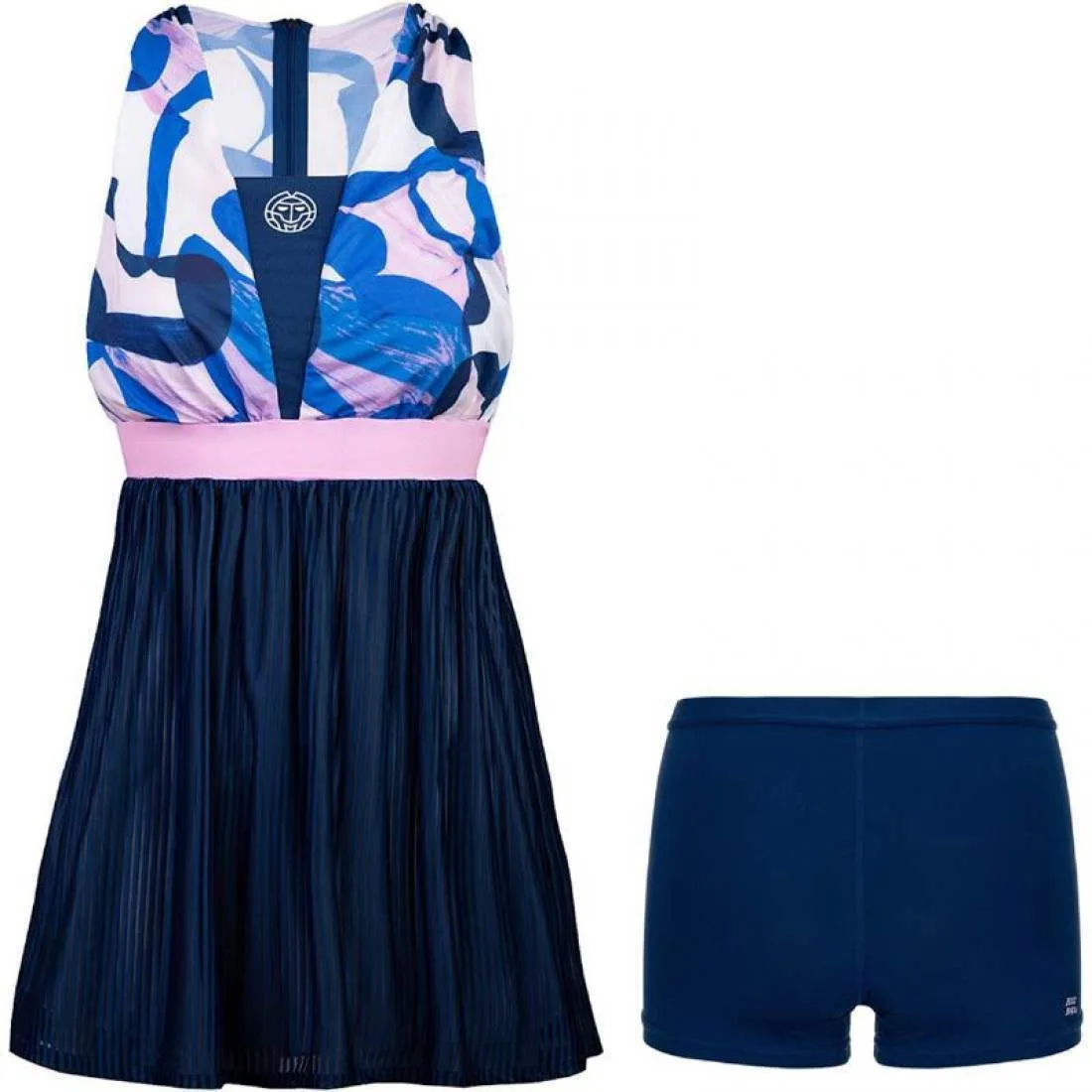 Vestido Bidi Badu Kaja Azul Oscuro Rosa | BIDI BADU
