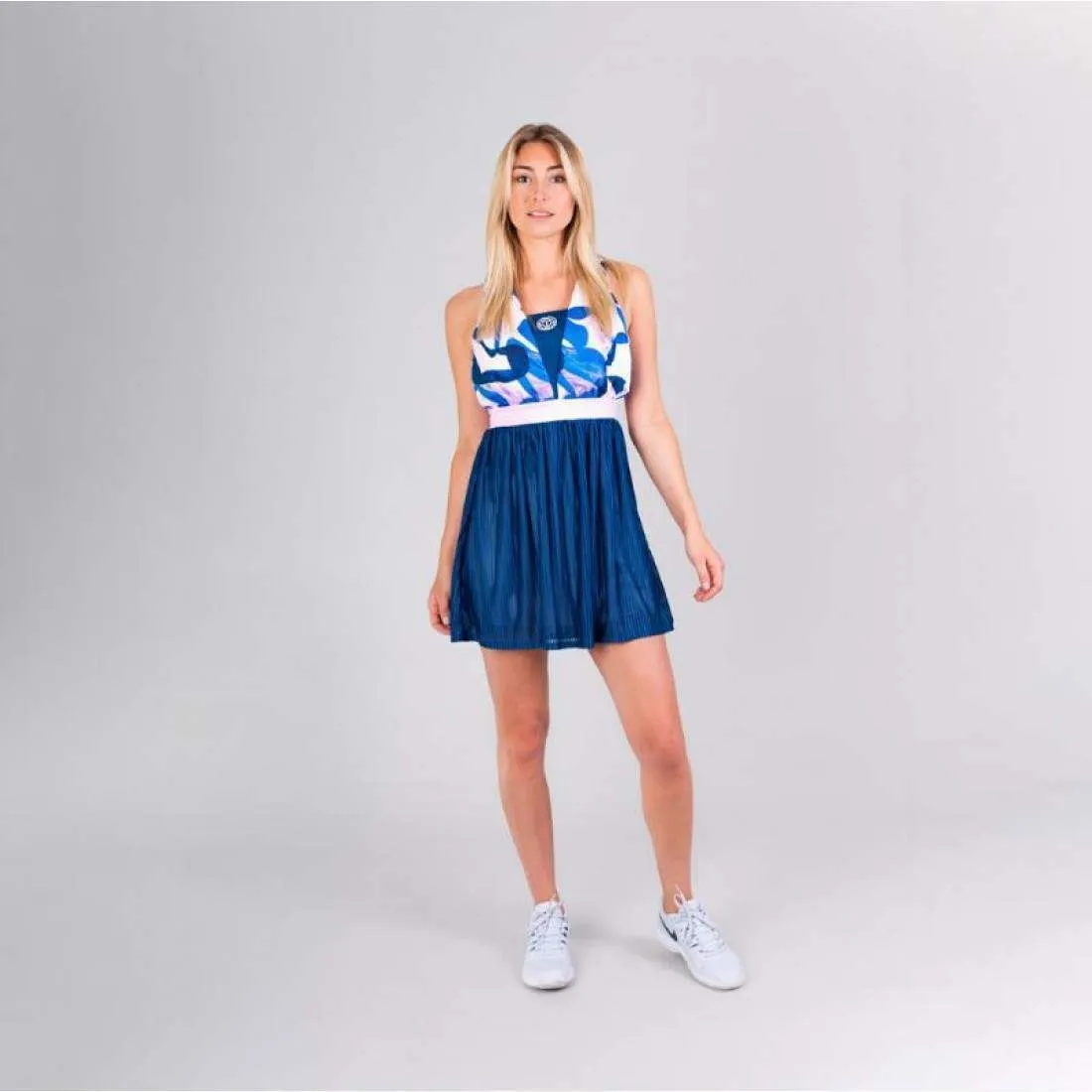 Vestido Bidi Badu Kaja Azul Oscuro Rosa | BIDI BADU