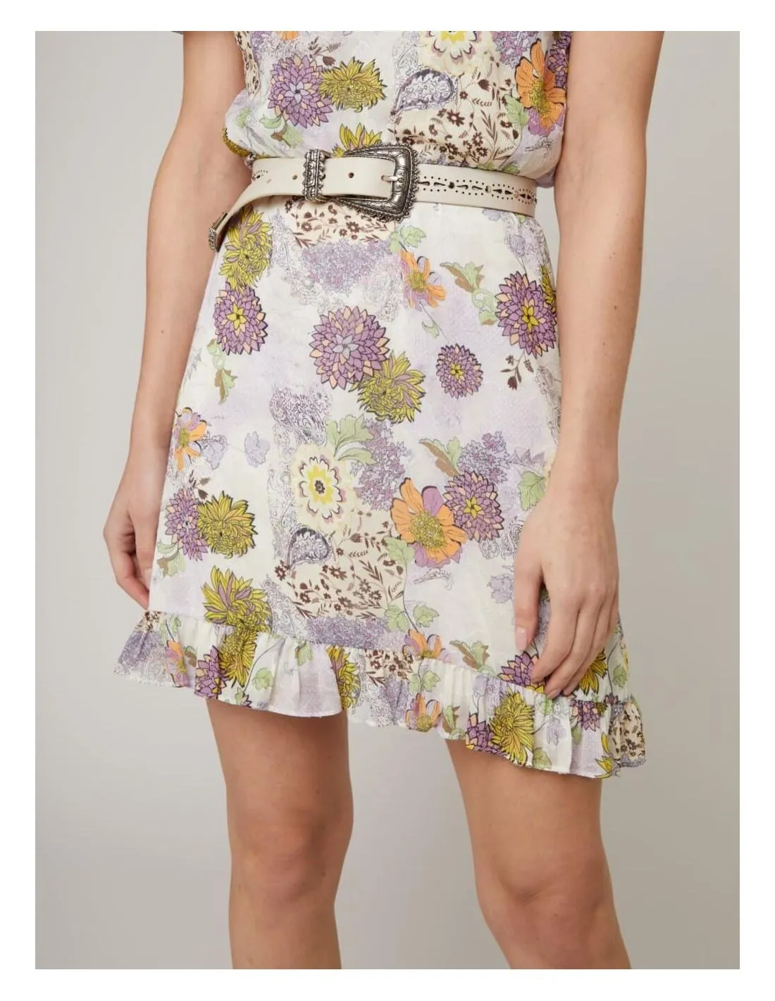 VESTIDO CORTO ASIMÉTRICO BERENICE RACY