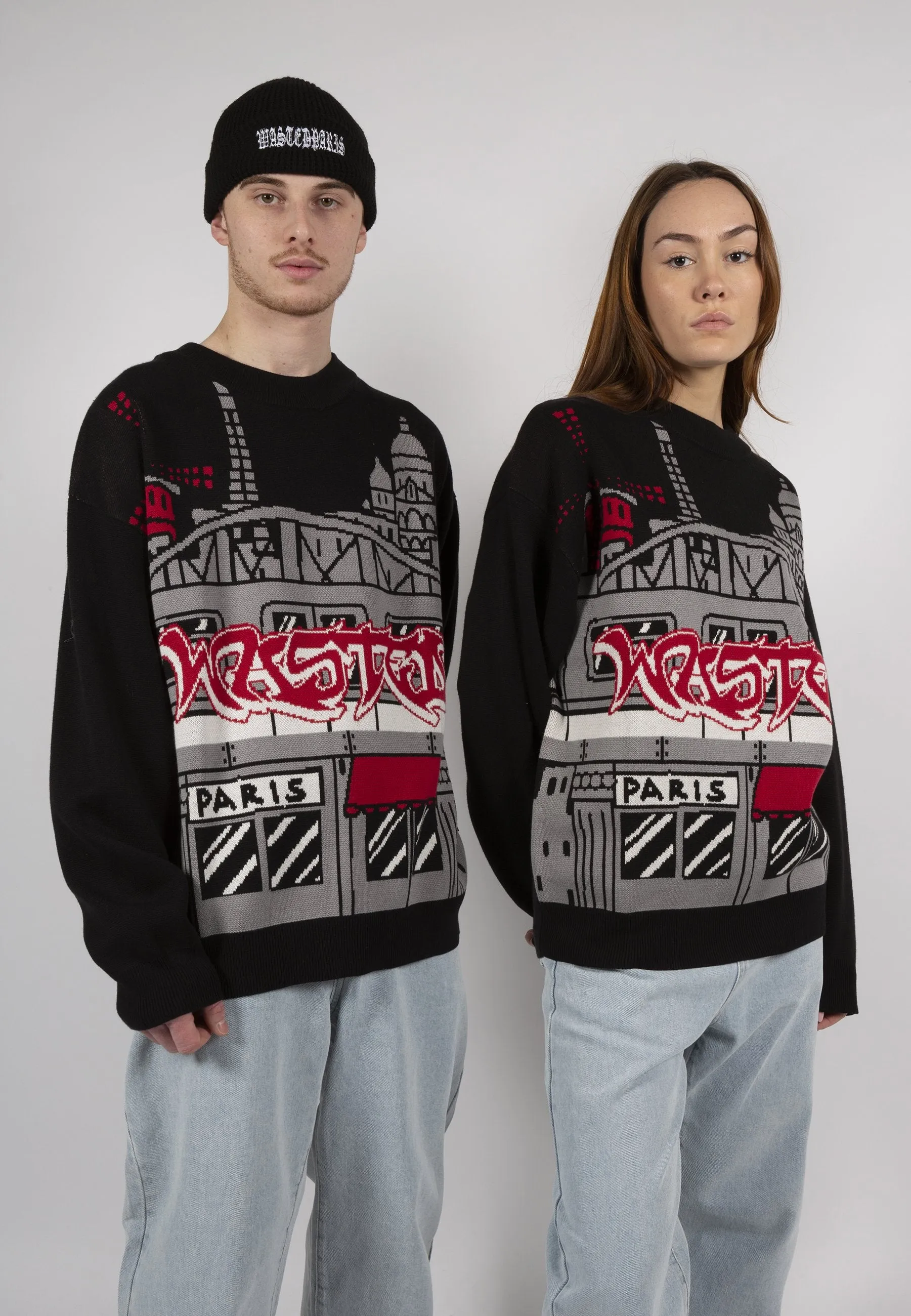 wasted paris sudadera  sweater barbes