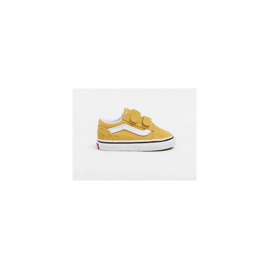 Zapas Vans Old Skool V En Amarillo Para Niños