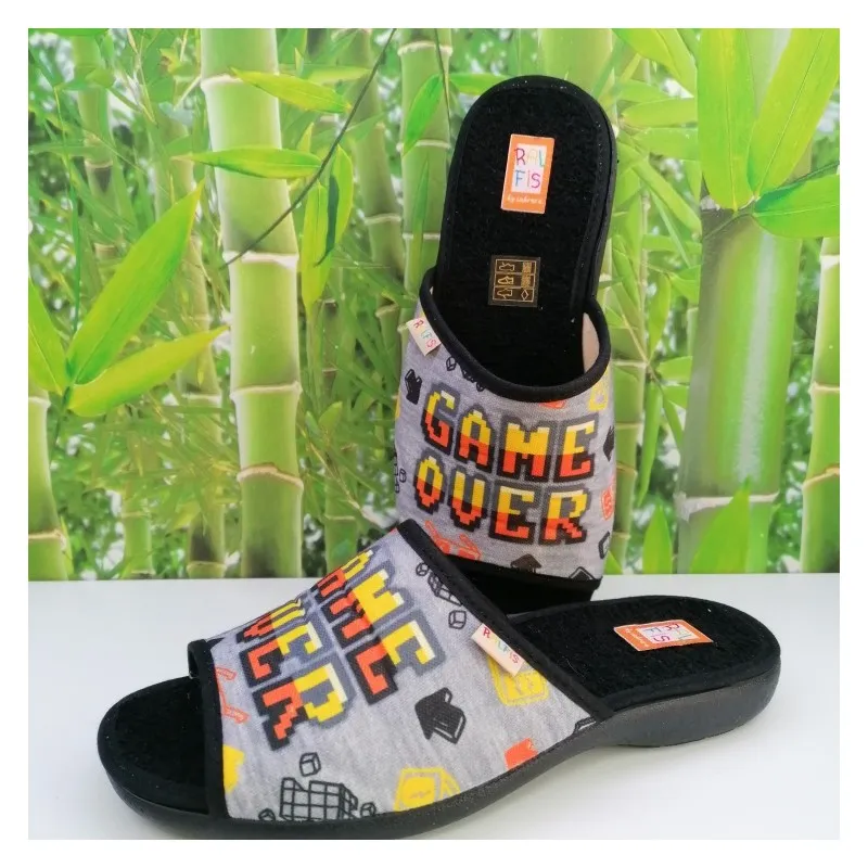 Zapatilla Casa Juncal Game Over RALFIS 8386