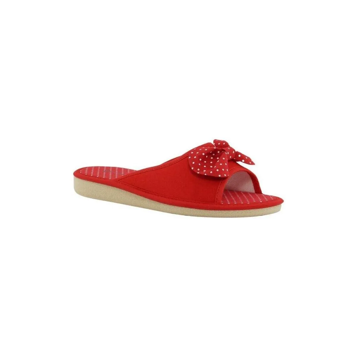 ZAPATILLA CASA MUJER GARZÓN JUNCAL LAZO LUNARES P446.120
