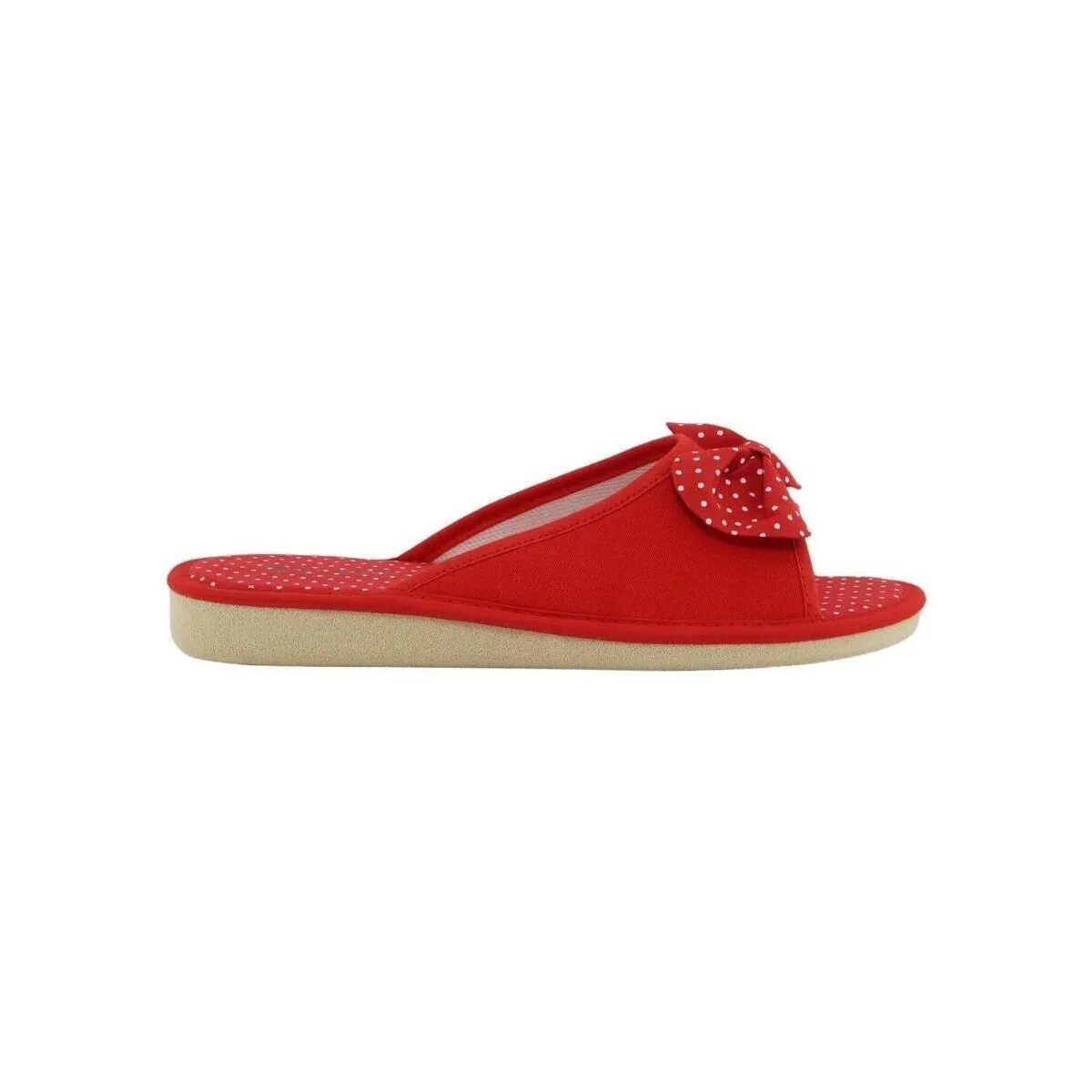 ZAPATILLA CASA MUJER GARZÓN JUNCAL LAZO LUNARES P446.120