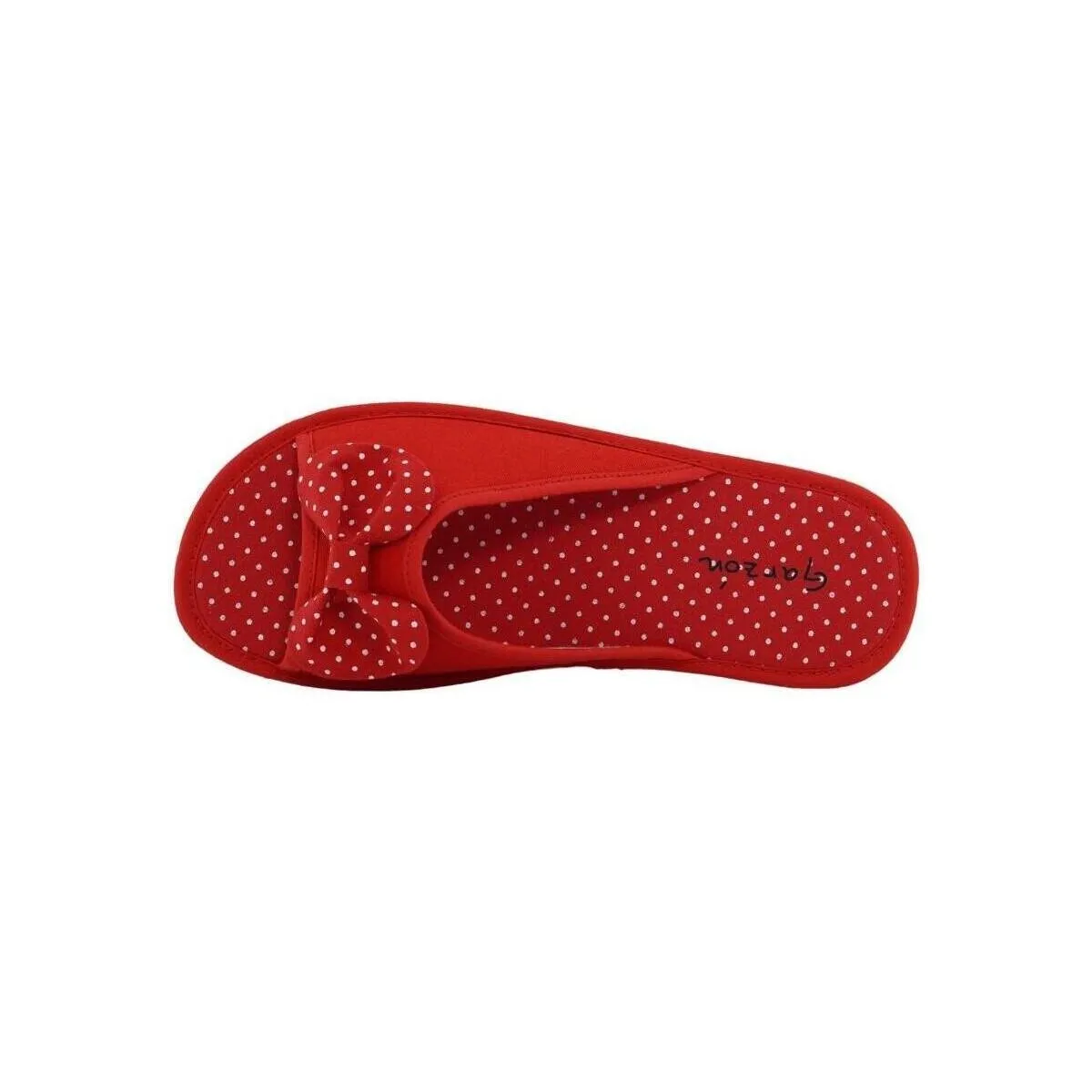 ZAPATILLA CASA MUJER GARZÓN JUNCAL LAZO LUNARES P446.120