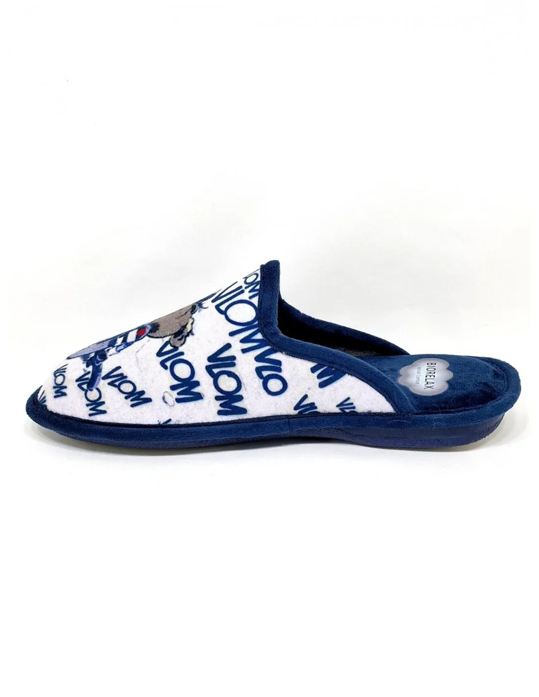 Zapatilla de hombre Biorelax en azul marino 1445