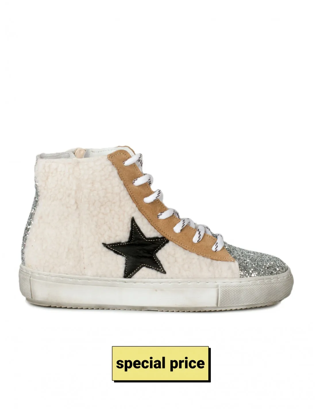 Zapatillas Altas Estrella Borreguillo