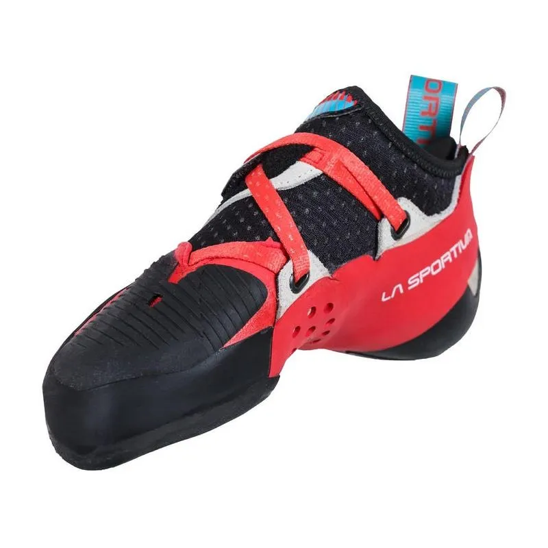 Zapatillas de escalada La Sportiva Solution Comp (Hibiscus/Azul malibú) Mujer