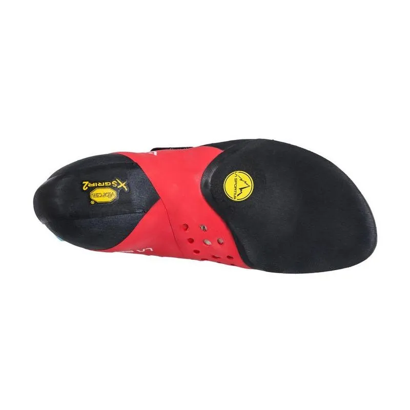 Zapatillas de escalada La Sportiva Solution Comp (Hibiscus/Azul malibú) Mujer