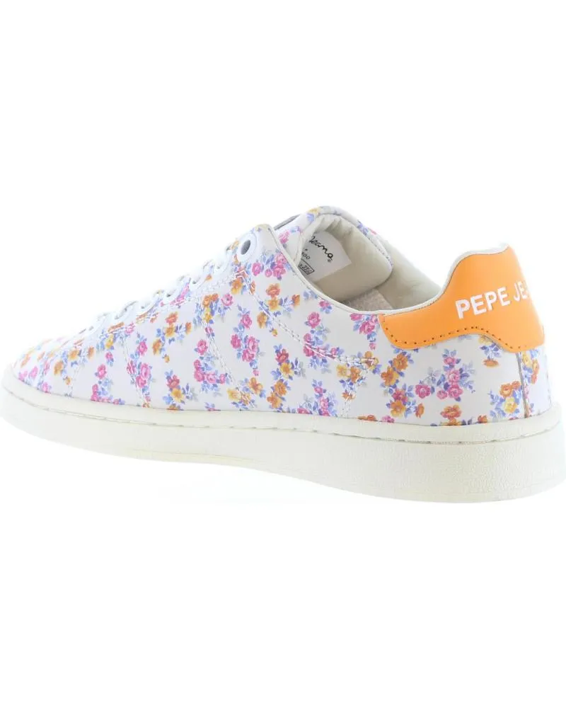Zapatillas deporte de Mujer PEPE JEANS PLS30271 CLUB 800 WHITE