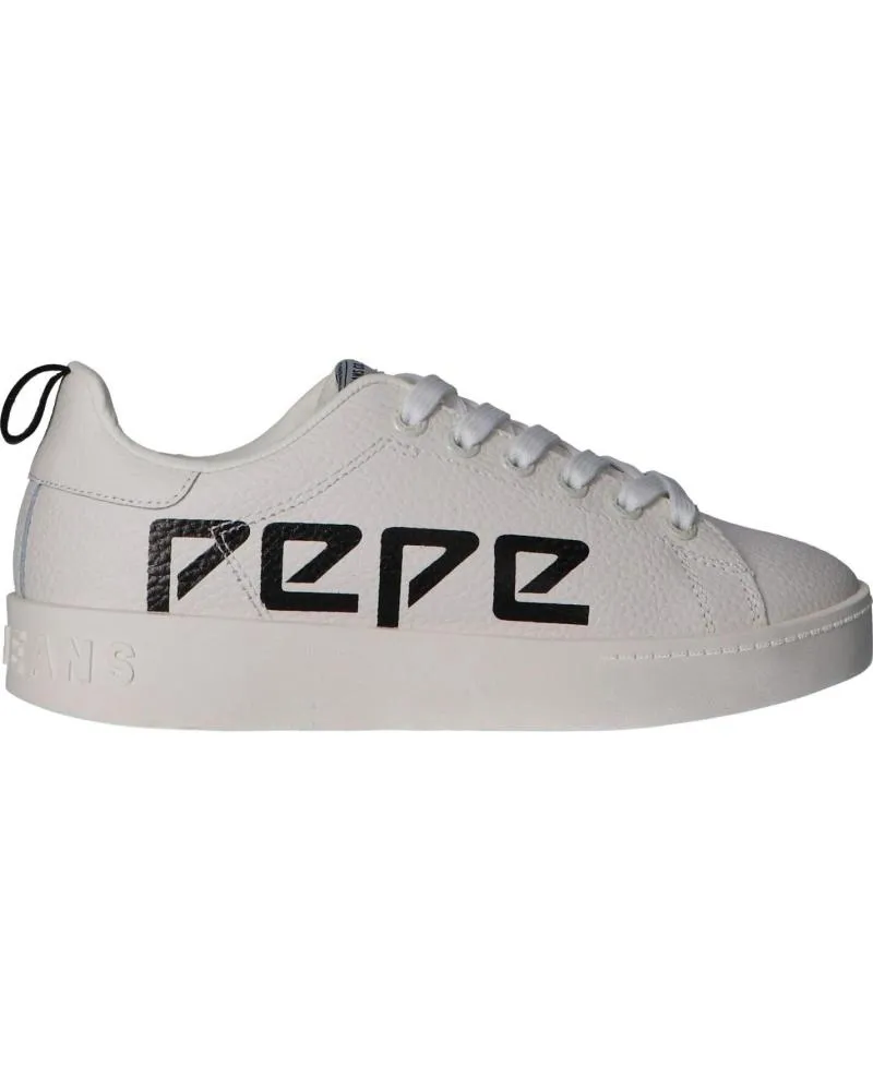 Zapatillas deporte de Mujer PEPE JEANS PLS30890 BRIXTON 800 WHITE