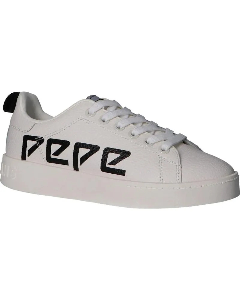 Zapatillas deporte de Mujer PEPE JEANS PLS30890 BRIXTON 800 WHITE