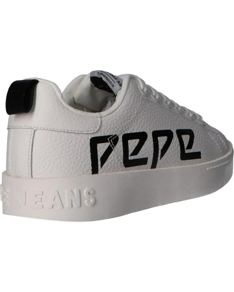 Zapatillas deporte de Mujer PEPE JEANS PLS30890 BRIXTON 800 WHITE