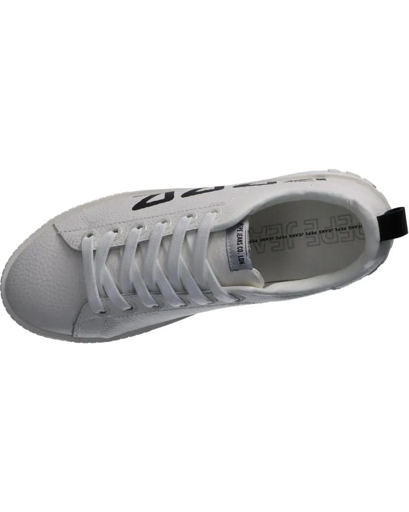 Zapatillas deporte de Mujer PEPE JEANS PLS30890 BRIXTON 800 WHITE