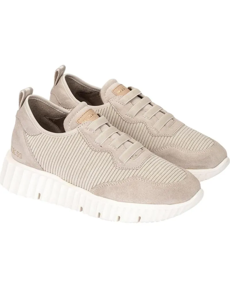 Zapatillas deporte PEDRO MIRALLES  de Mujer WEEKEND PANA 26000 CREAM  VARIOS COLORES