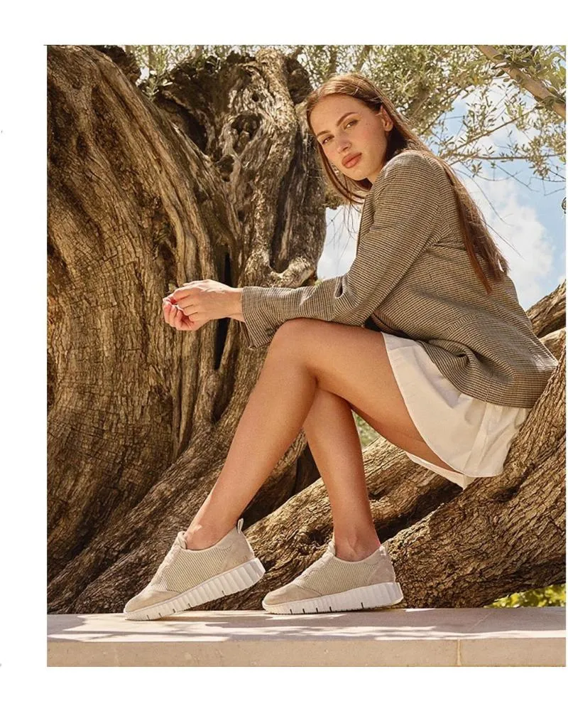 Zapatillas deporte PEDRO MIRALLES  de Mujer WEEKEND PANA 26000 CREAM  VARIOS COLORES