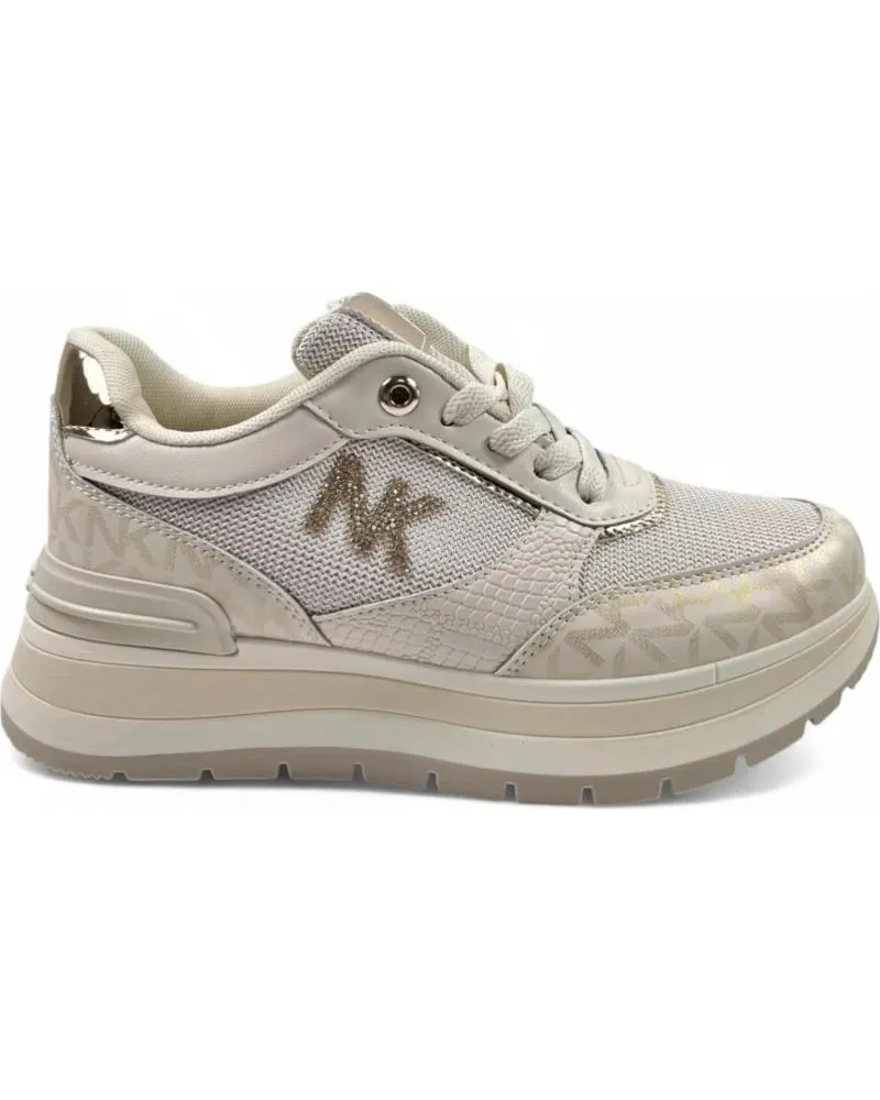 Zapatillas deporte TIMBOS  de Mujer DEPORTIVA DE MUJER 130872  BEIGE