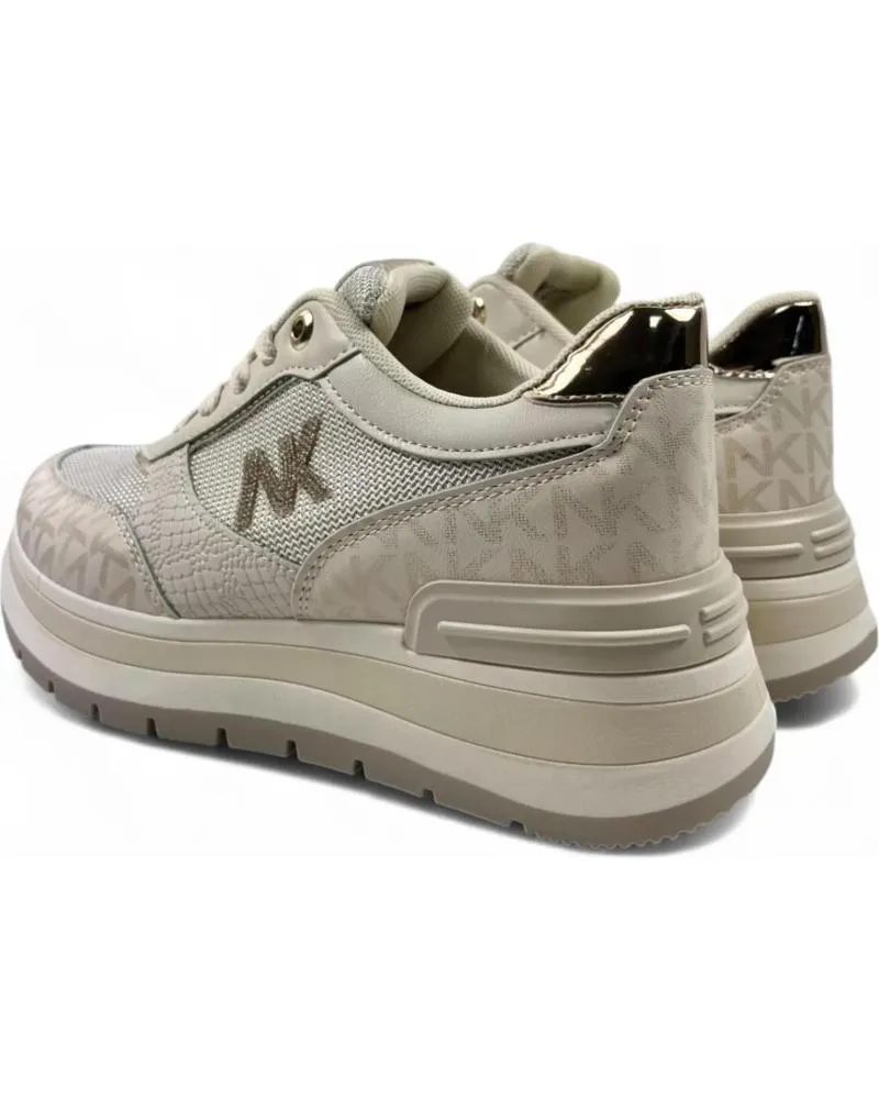 Zapatillas deporte TIMBOS  de Mujer DEPORTIVA DE MUJER 130872  BEIGE