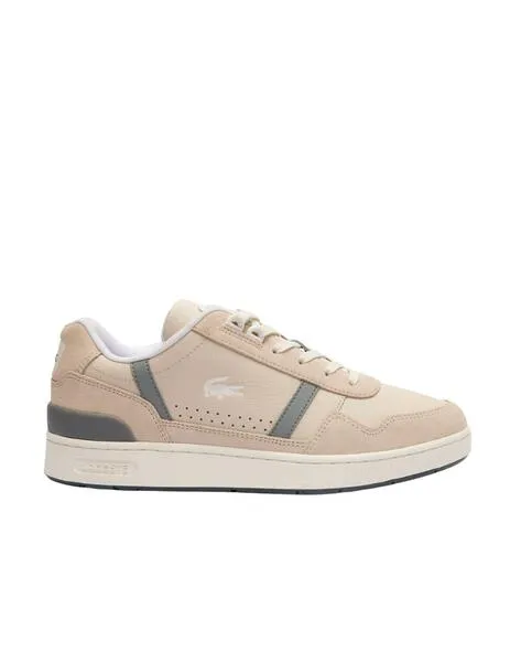 ZAPATILLAS LACOSTE TCLIP DE HOMBRE EN PIEL DE DISEñO A TONO