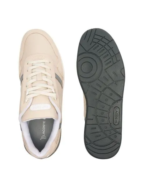 ZAPATILLAS LACOSTE TCLIP DE HOMBRE EN PIEL DE DISEñO A TONO