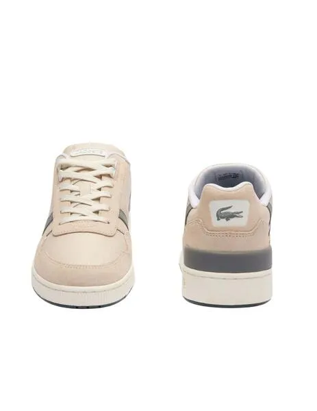 ZAPATILLAS LACOSTE TCLIP DE HOMBRE EN PIEL DE DISEñO A TONO
