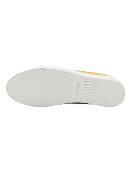 Zapatillas Levi's® Sneak de lona en amarillo para hombre