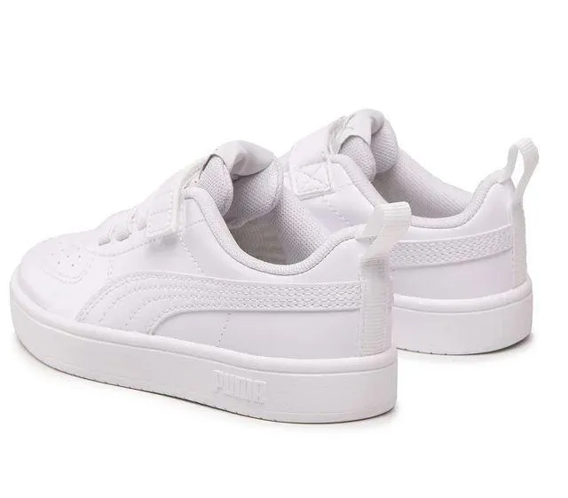 Zapatillas Puma Rickie AC PS Velcro Niños Blanca